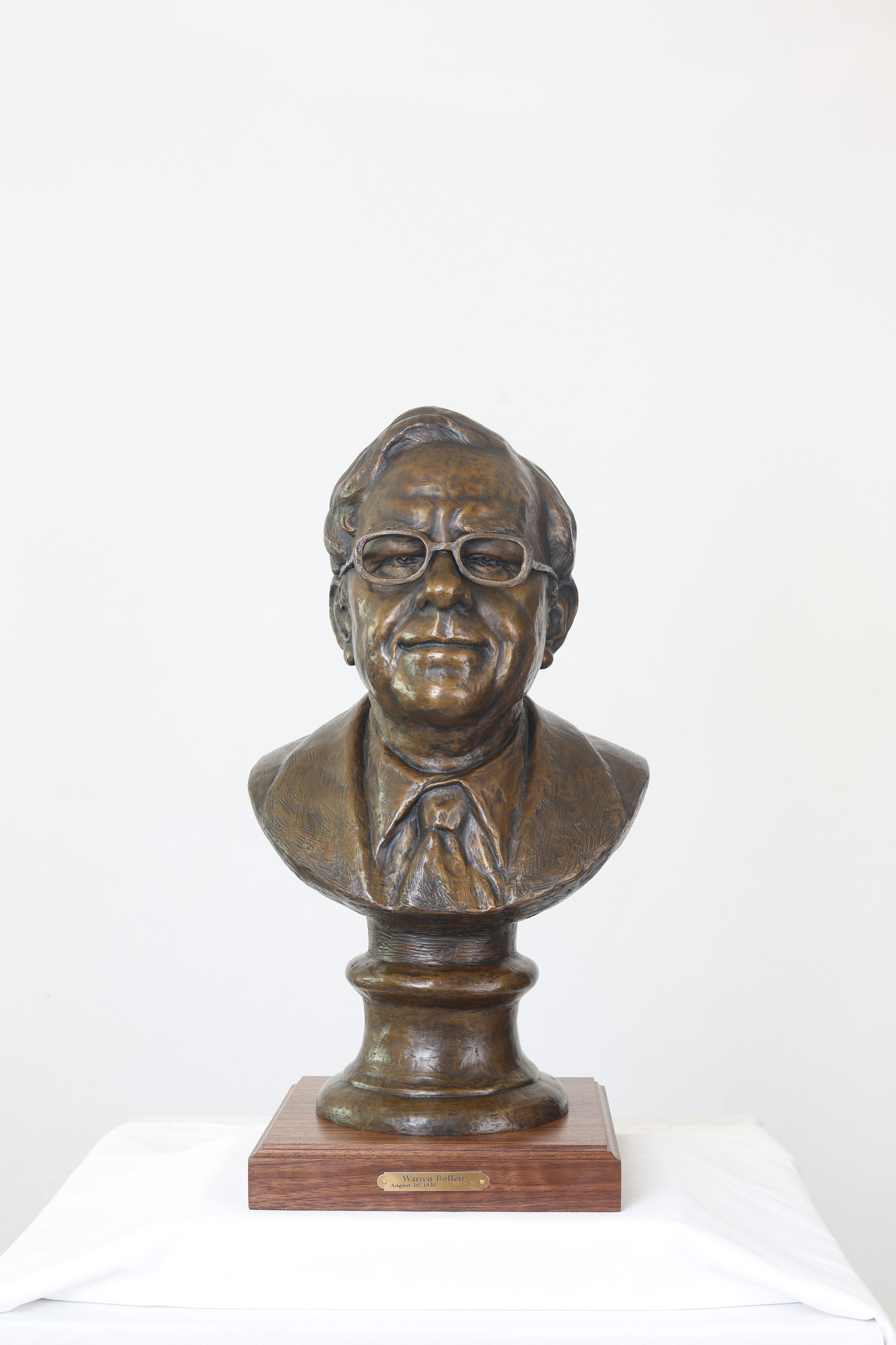 Warren Buffett Bronze Sculpture