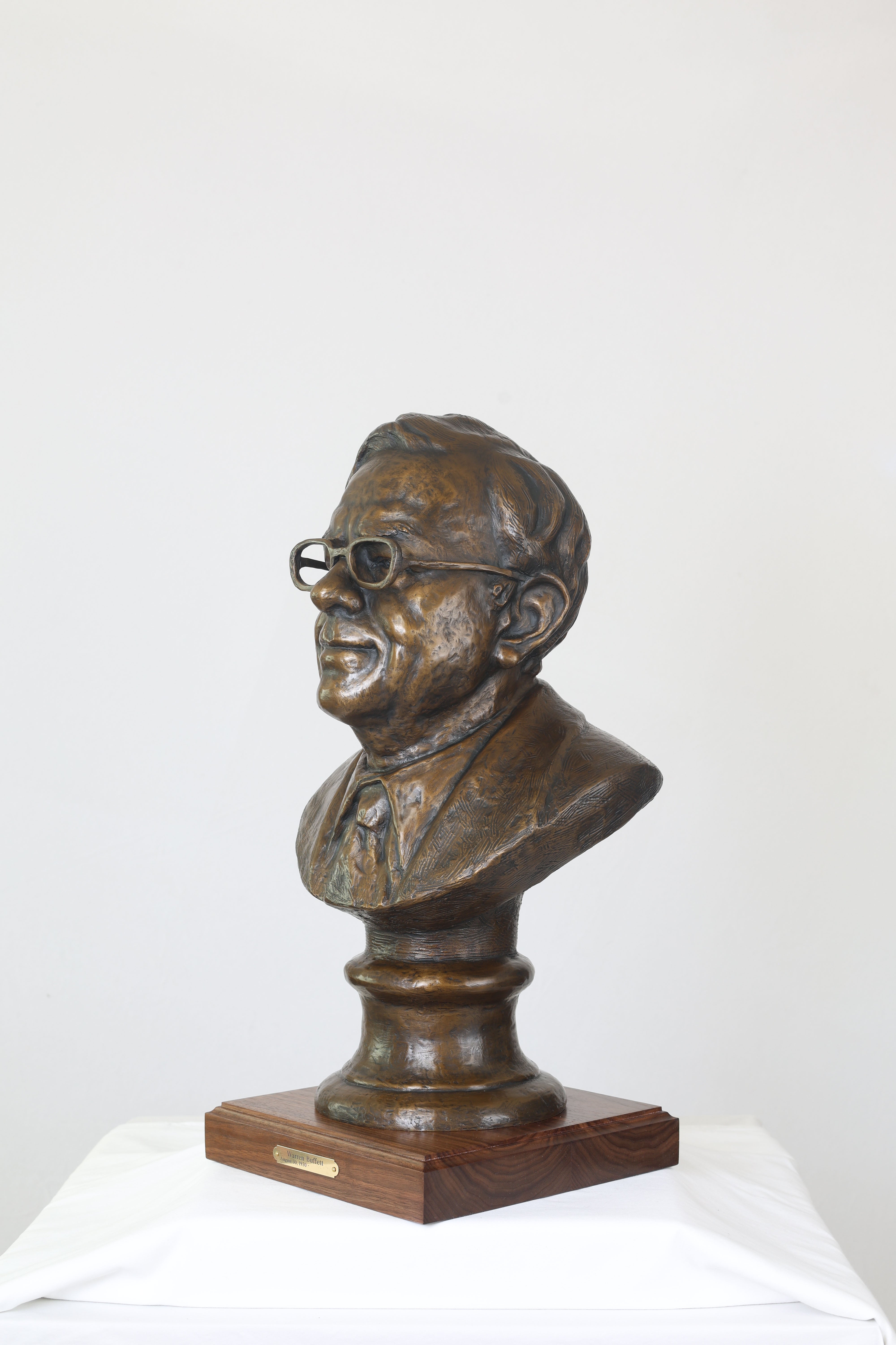 Warren Buffett Bronze Sculpture