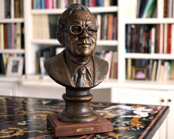 Warren Buffett Bronze Sculpture