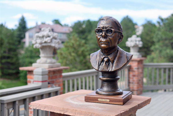Charlie Munger Bronze Sculpture